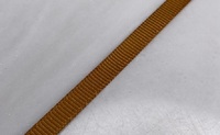 Лента репсовая LR06-28-20Y (коричневый) Цена за 20 ярд  (18,2 м)