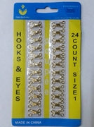 Крючки пришивные HOOKS1-41 (золото) 