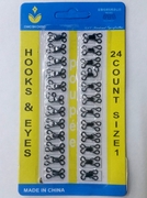 Крючки пришивные HOOKS1-3 (черный) 