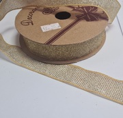 Тесьма декоративная сетка MD-2,5см-GUL-41