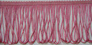 Бахрома петлями Bh7-34 (розовый)