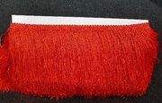 Бахрома резаная BHR10-4 (красный) 