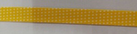 Косая бейка хлопок 407-7 (желтый) Цена за 25 метров