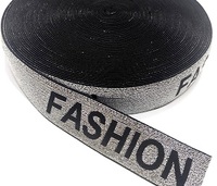 Резинка декоративная FASHION TPA1-3 (серебро)