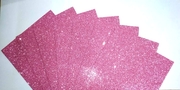 Фоамиран глиттерный FL2mm-34 (розовый)