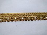 Тесьма декоративная TDS49-41 (золото)