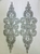 Аппликации лейсы на органзе 1732-42(серебро)