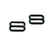 Регулятор для бретелей RBM1,5sm-3 (черный) 