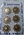 Кнопки декоративные KPDM3-2,7sm-41 (золото)