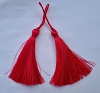 Кисти вискоза KISTI75-56 (коралл) Цена за 10 шт